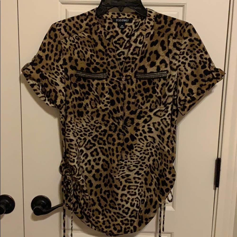 Leopard Blouse